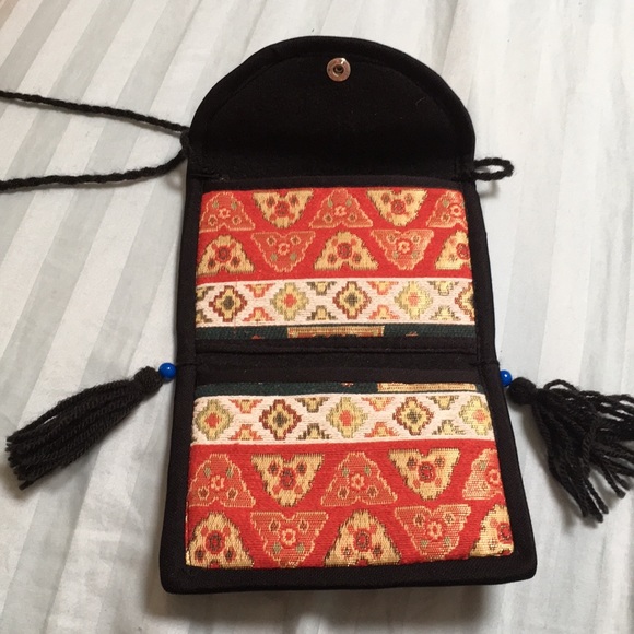 🌑 NEW Earthy Tribal MultiColor Crossbody Purse🌑 - Picture 3 of 6